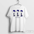 Classic Peanuts X Dodgers Will Smith Dalton Rushing And Ben Rortvedt T Shirts