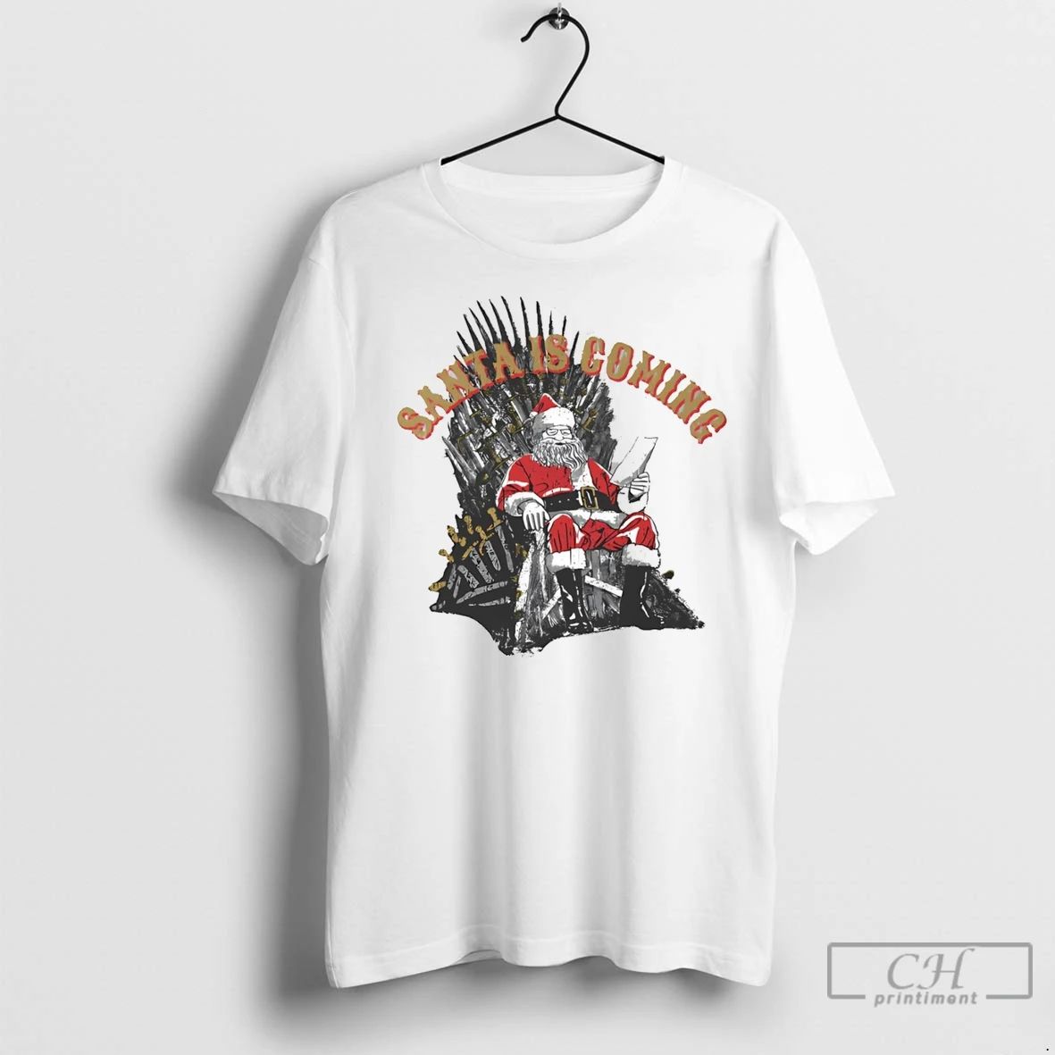 Premium Game Of Thrones Santa Is Coming Christmas