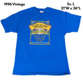 Vintage 90s Sierra Nevada Brewing Co Beer T Shirt Large Blue Pale Ale Stout USA