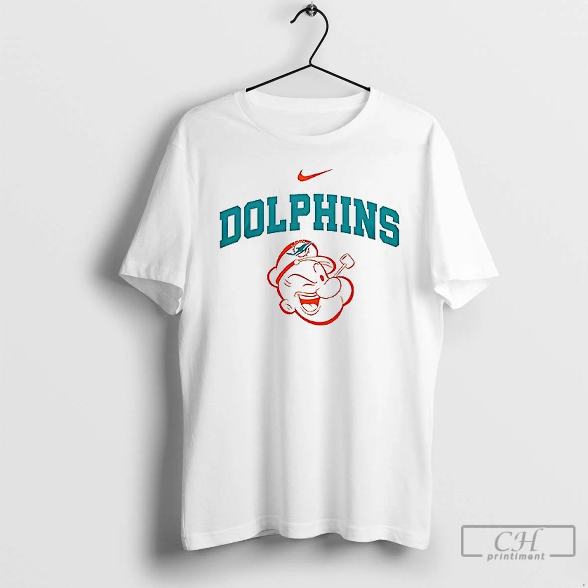 Miami Dolphins X Popeye I Yam What I Yam An Thats All I Yam