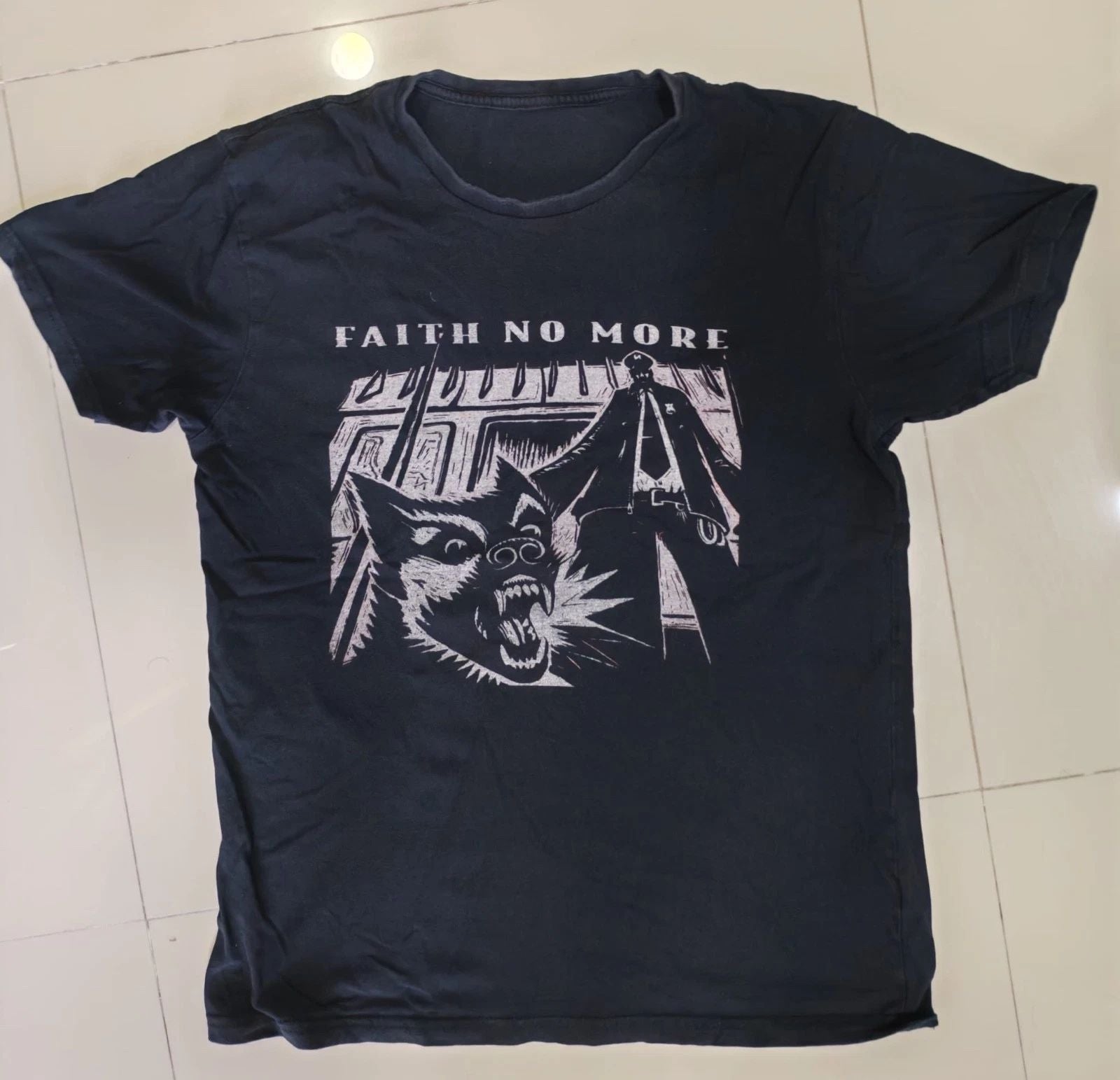 vintage Faith no more t shirt men