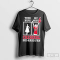 Classic My Wife Stanford Cardinal Football Die Hard Fan