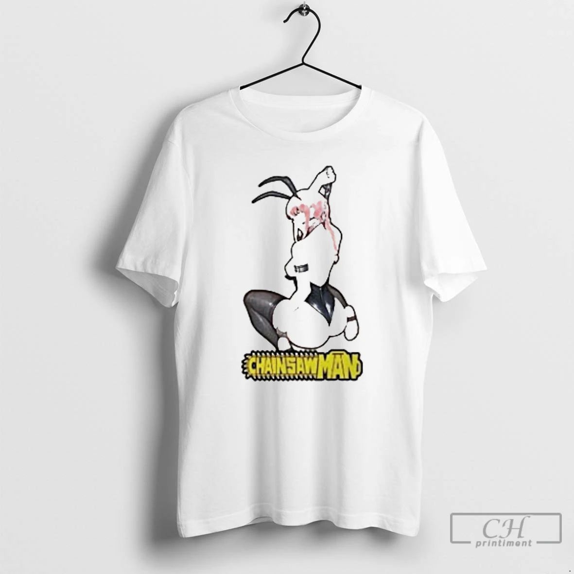 Classic Chainsaw Man Makima Sexy Bdsm Bunny Cosplay T Shirts