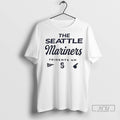 Officials The Seattle Mariners Tridents Up T Shirt
