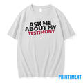 Justin Williams God Is A G Ask Me About My Testimony Tshirts Sweater