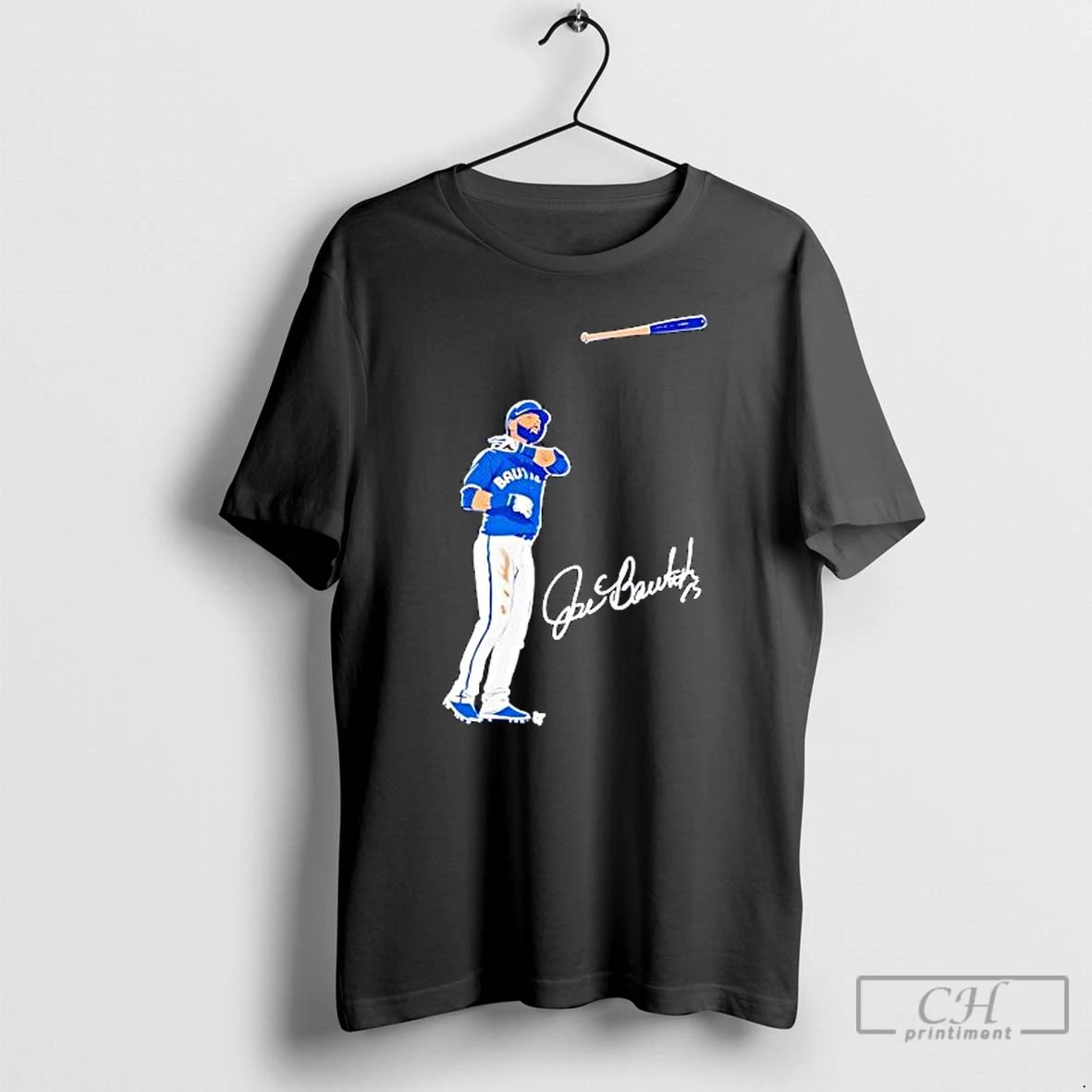 Premium Jose Bautista Baseball Player The Bat Flip Signature T Shirts