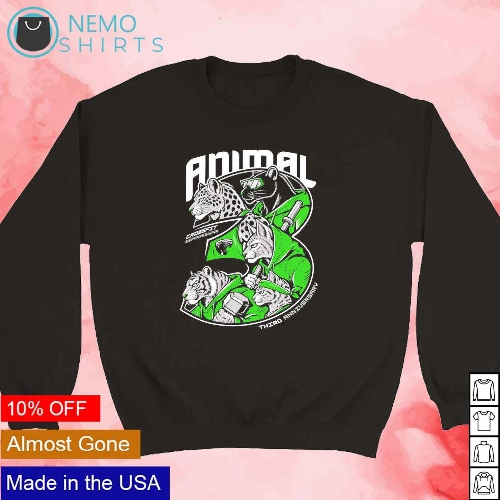 Animal CrossFit Esparreguera Third Anniversary shirt