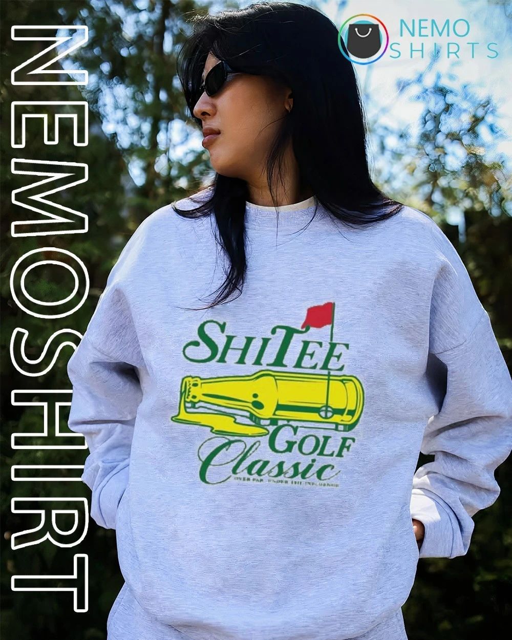 Over Par Under the Influence ShiTee Golf Classic shirt