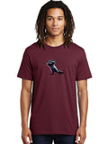 Yoga-Raccoon Mens Graphic Tee, 100% Cotton, Casual Summer Wear