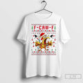 Classic Chicken F Caw F Ugly Christmas T Shirts