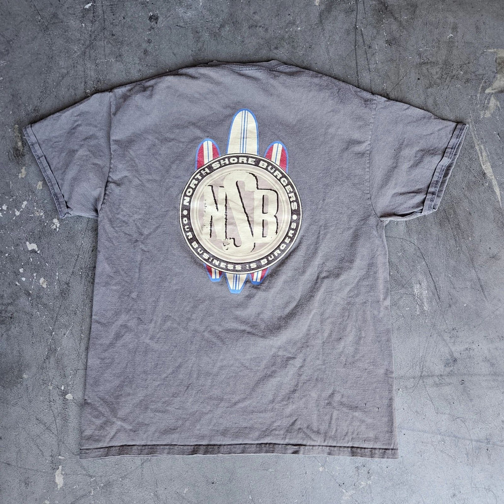 North Shore Hawaii Burgers Surf Aesthetic Tee shirt t-shirt sz XL
