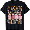Cute Cat Valentine shirt My Cat Is My Valentine Kitten Lover Unisex T-Shirt