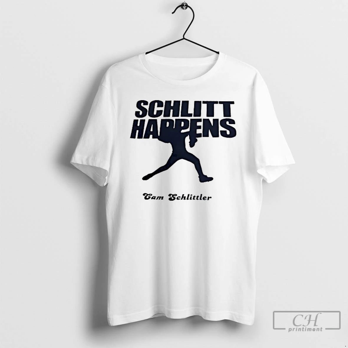Classic Schlitt Happens Cam Schlittler New York Yankees T Shirts