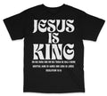 Jesus Is King T-Shirt | Revelation 19:16 Bible Verse Christian Faith Tee