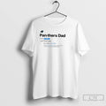 Premium Carolina Panthers Dad Definition T Shirts
