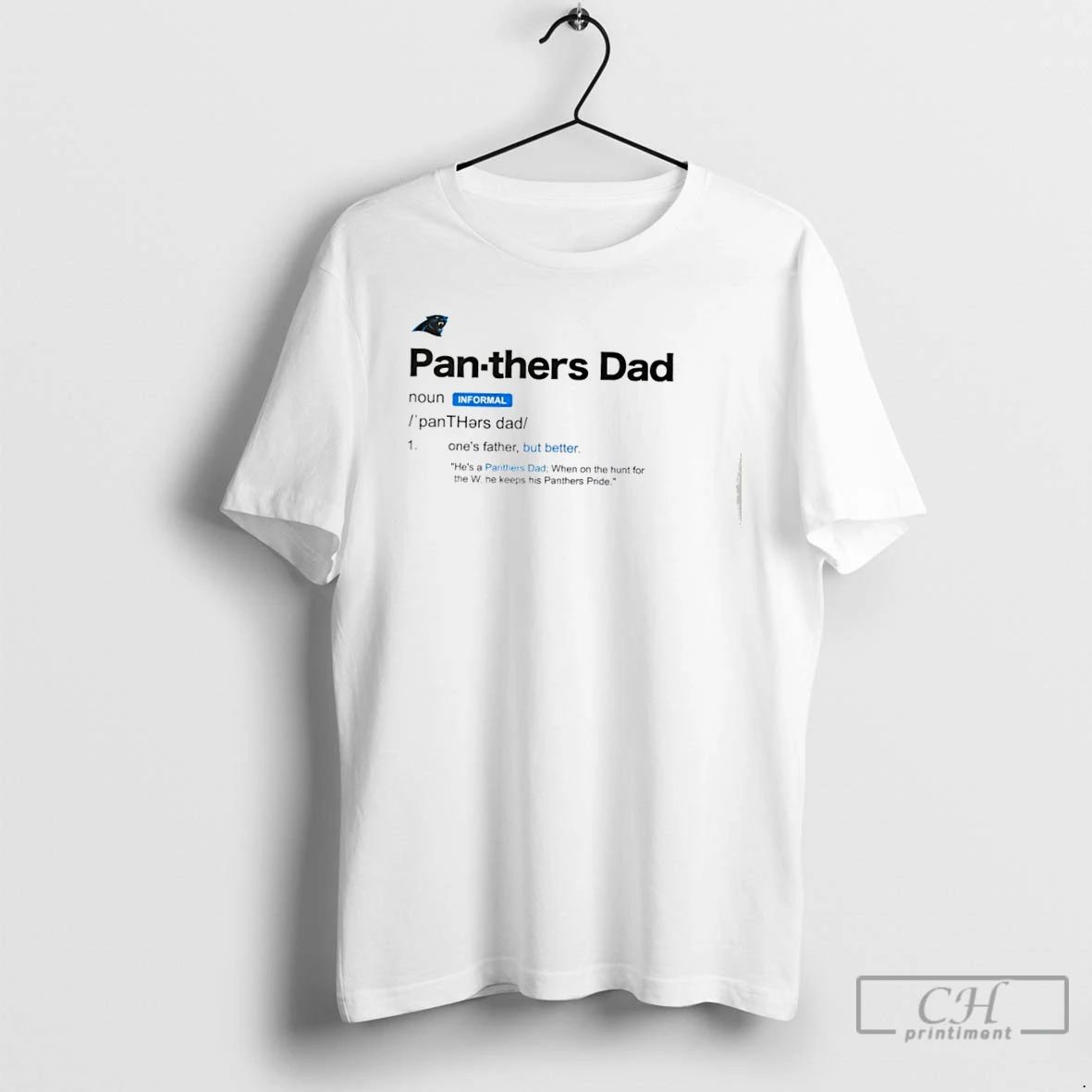 Premium Carolina Panthers Dad Definition T Shirts