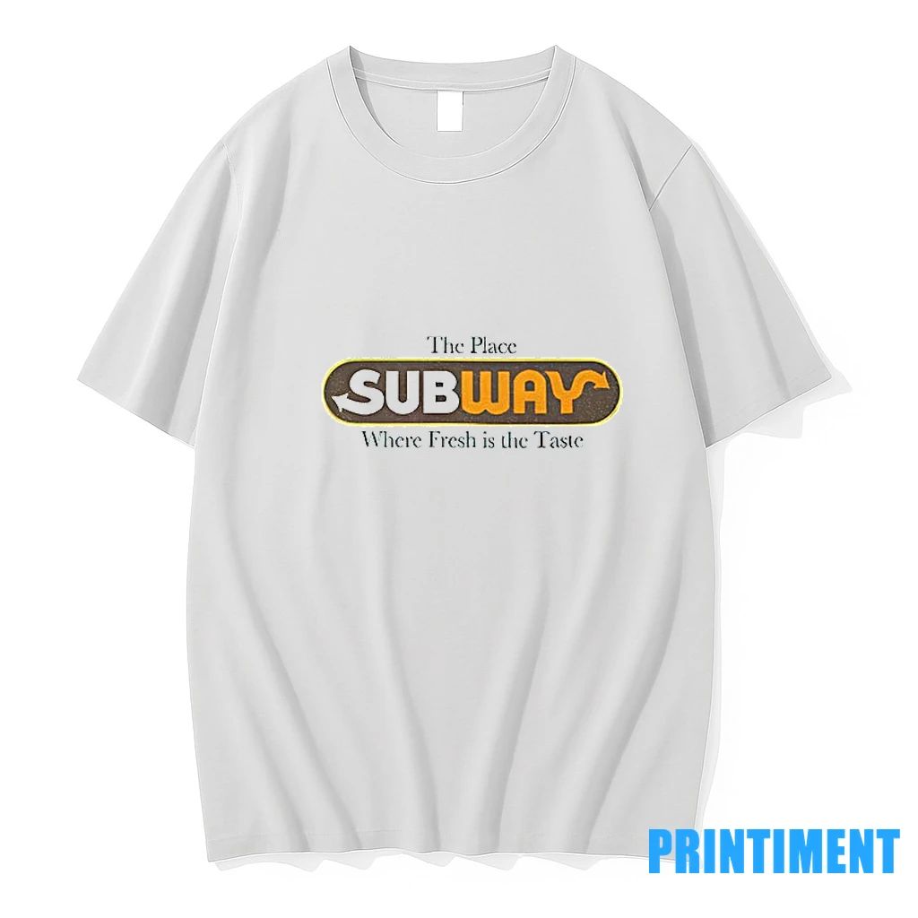 Subway The Place Where Fresh Is The Taste Retro Tshirts Sweater