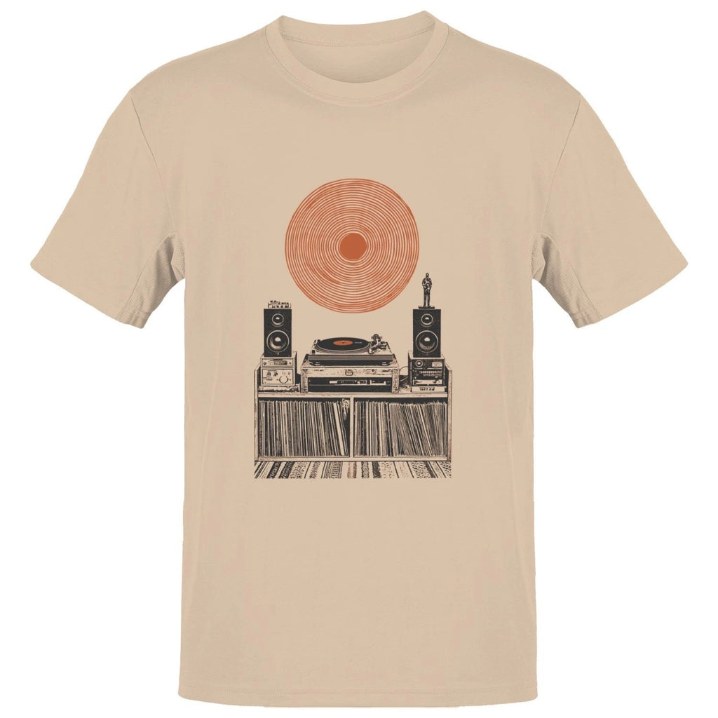 Retro Record Player Art Men's T-shirt