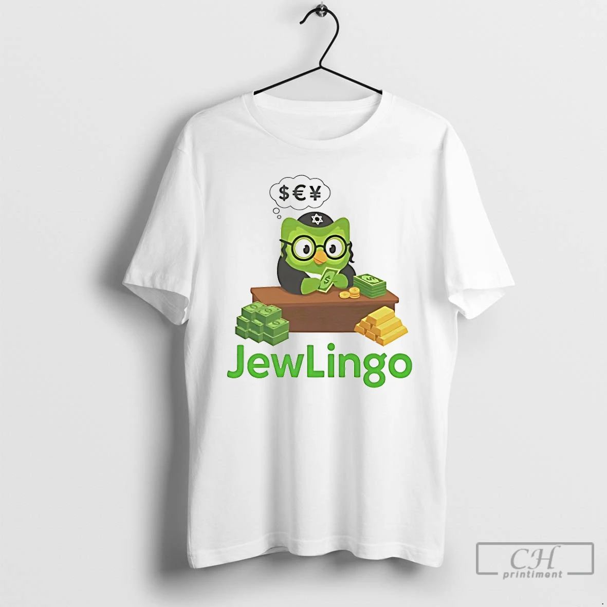 Classic Duolingo Jewlingo Money T Shirts