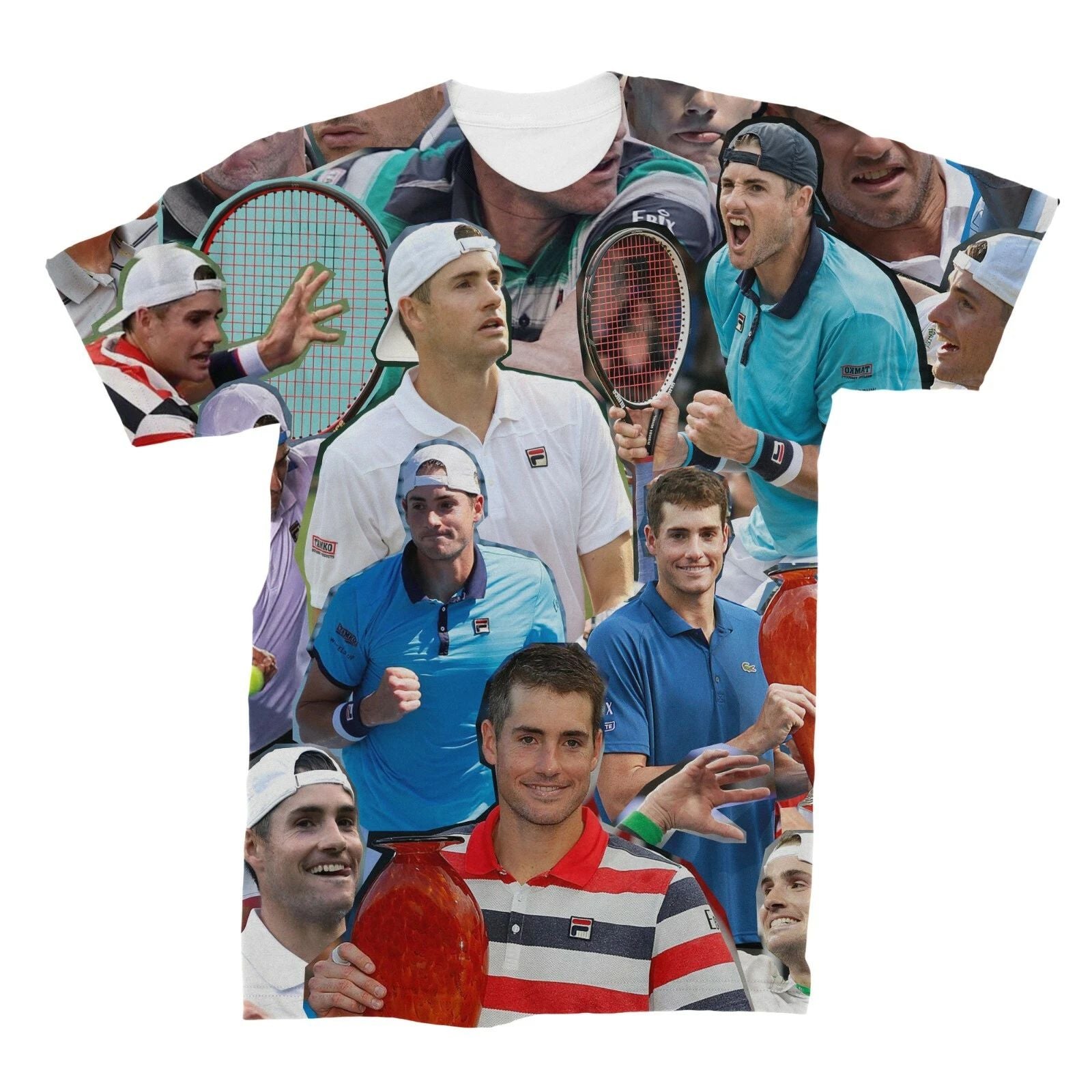 John Isner Collage T-Shirt
