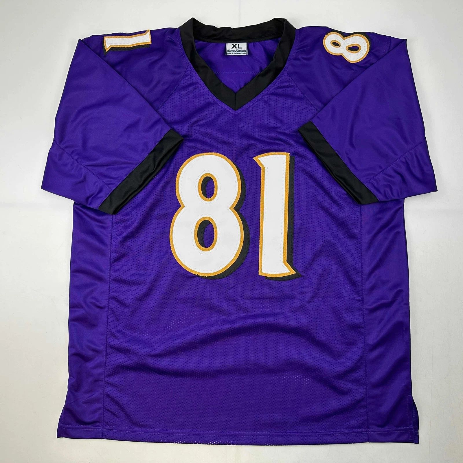 Anquan Boldin Baltimore Purple Reprint Jersey