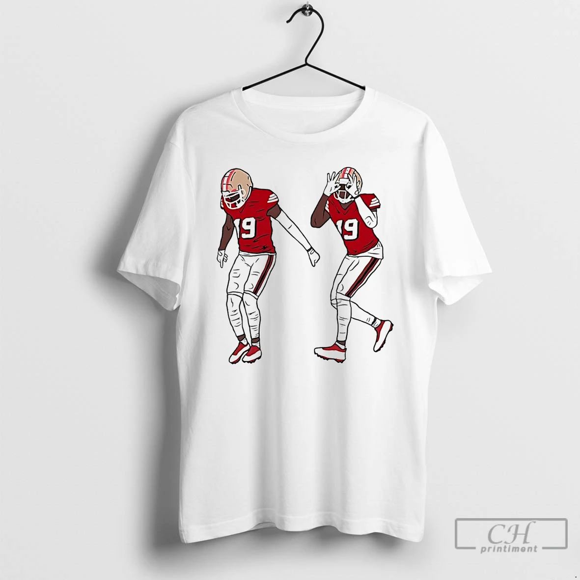 Premium Deebo Samuel Griddy Washington Commanders T Shirts