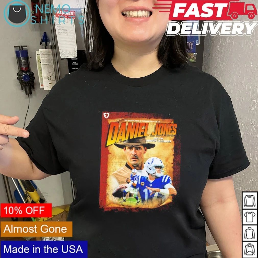 Daniel Jones and the London Takeover Indianapolis Colts shirt