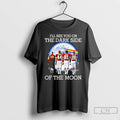 Classic Washington Redskins Ill See You On The Dark Side Of The Moon T Shirts
