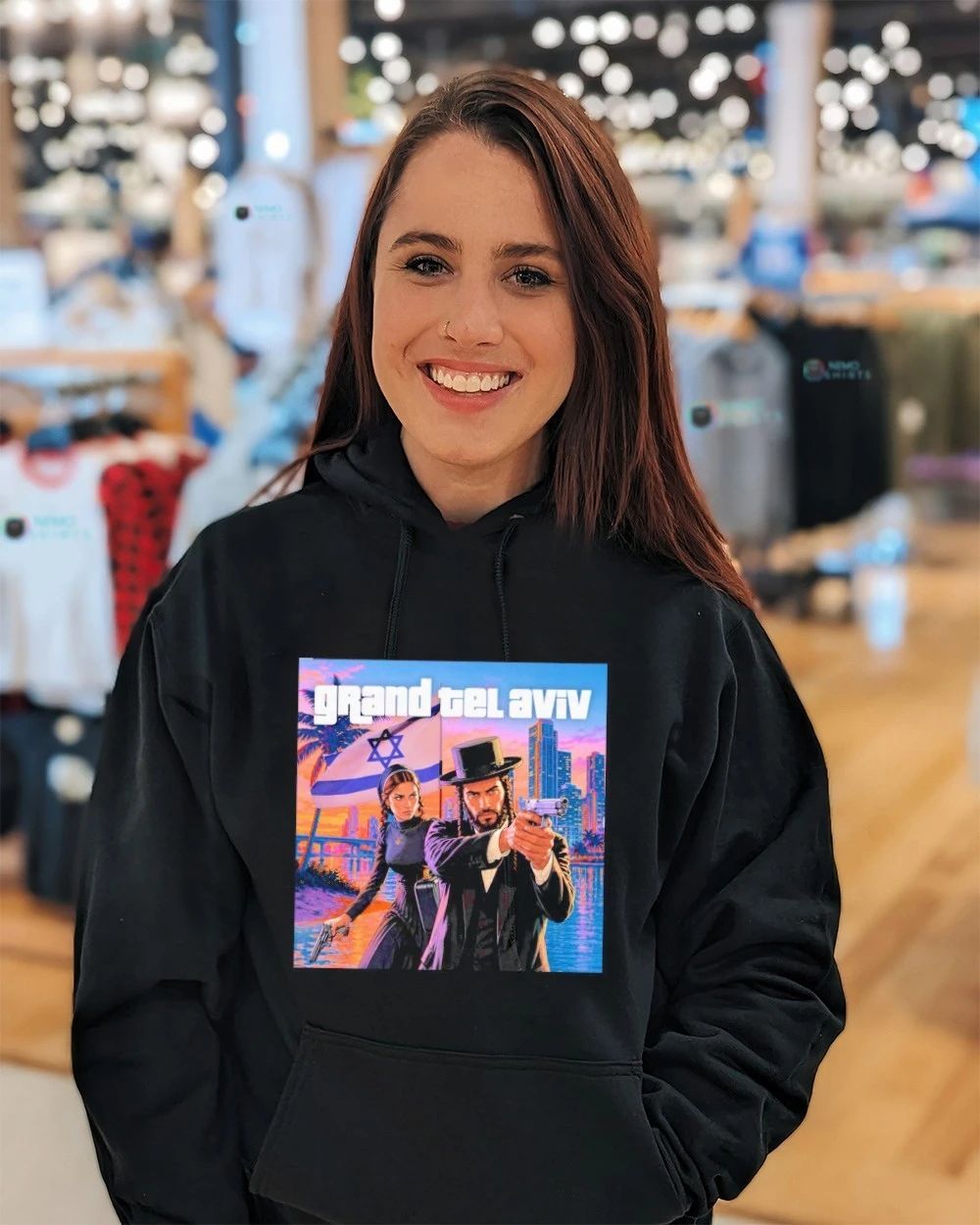 Jewish Grand Tel Aviv GTA VI shirt