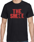 Smile t-shirt, Cutouts, band, Thom Yorke, logo, Radiohead - screen printed