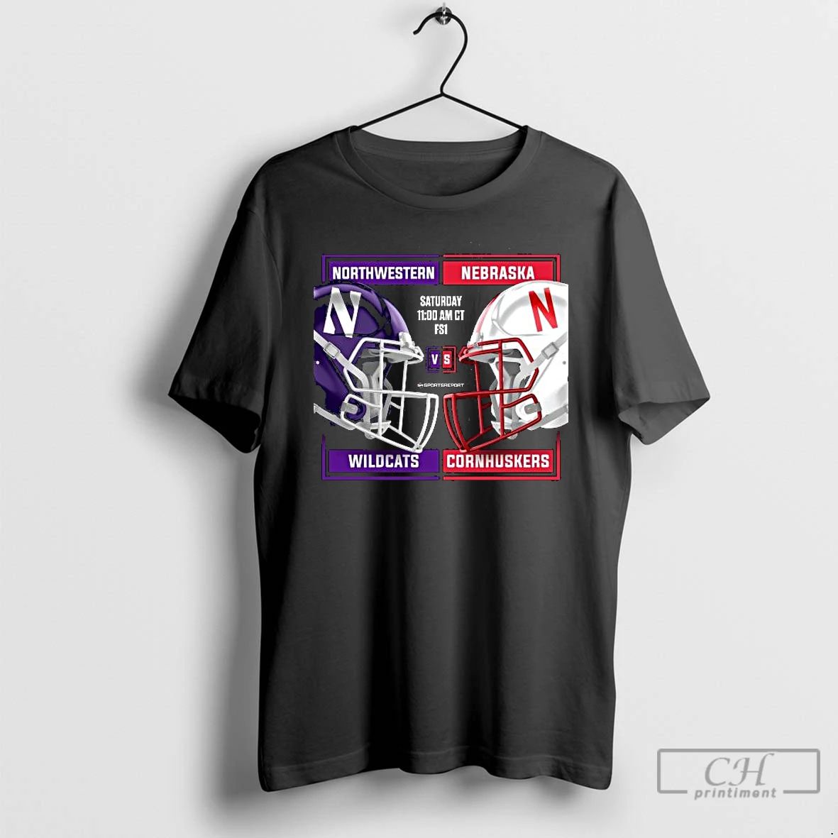 Classic Nebraska Cornhuskers Vs Northwestern Wildcats Gameday Showdown October 25 2025 Long Sleve T Shirts