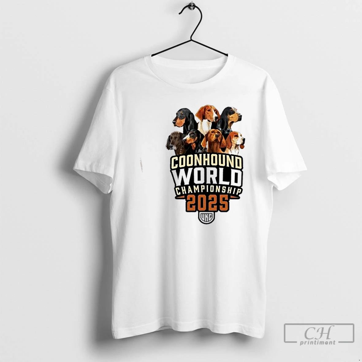 Classic 2025 Coonhound World Championship Dogs T Shirts