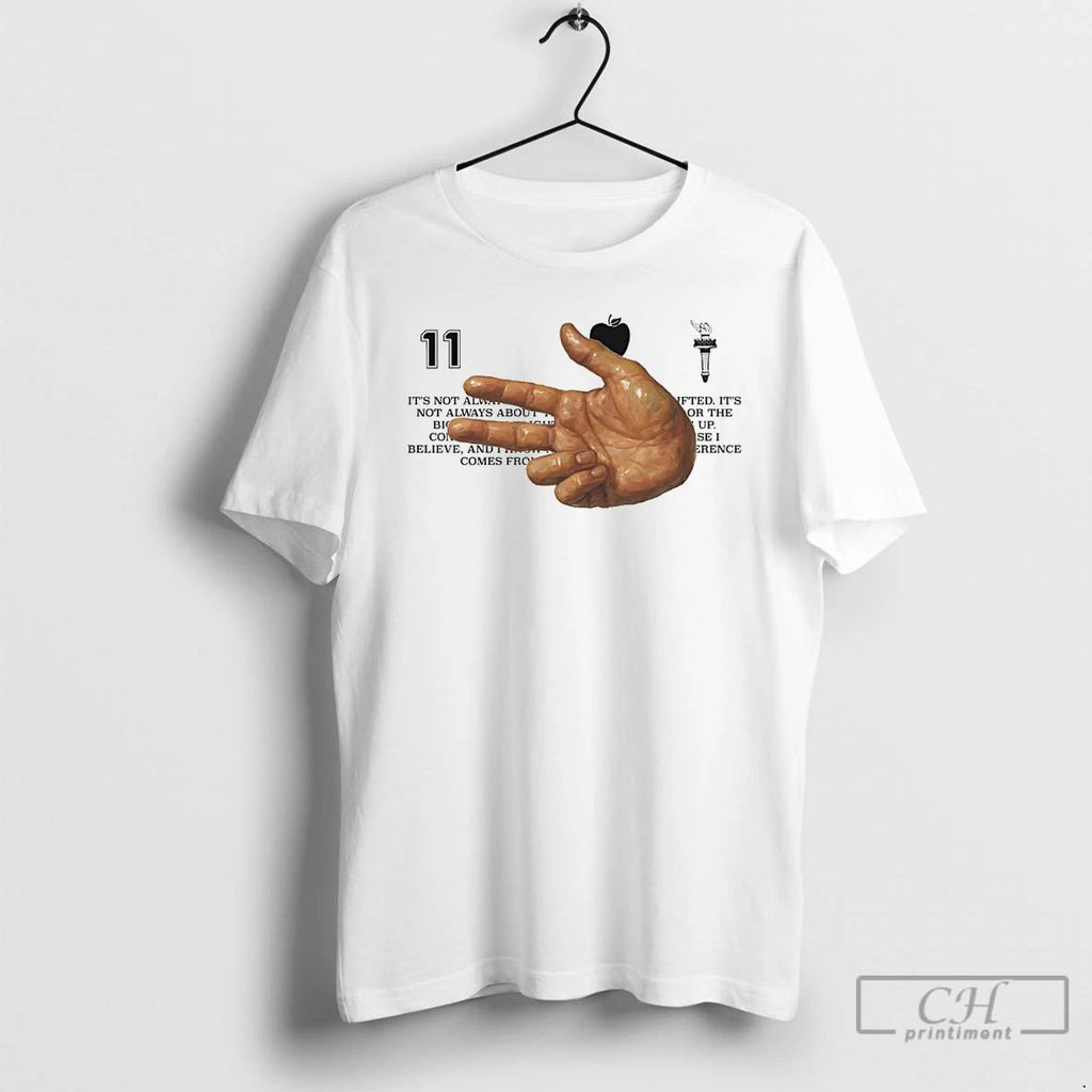 Classic Jalen Brunson 3 Point Hand T Shirts