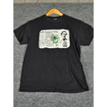 Vintage Black Pablo Escobar ID Graphic T Shirt Men's Size Small