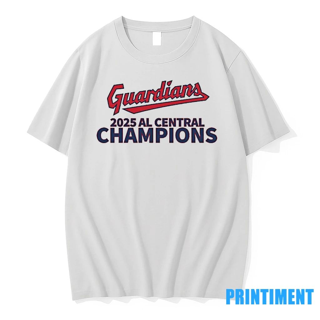 Cleveland Baseball 2025 Al Division Champions Log Tshirts Sweater