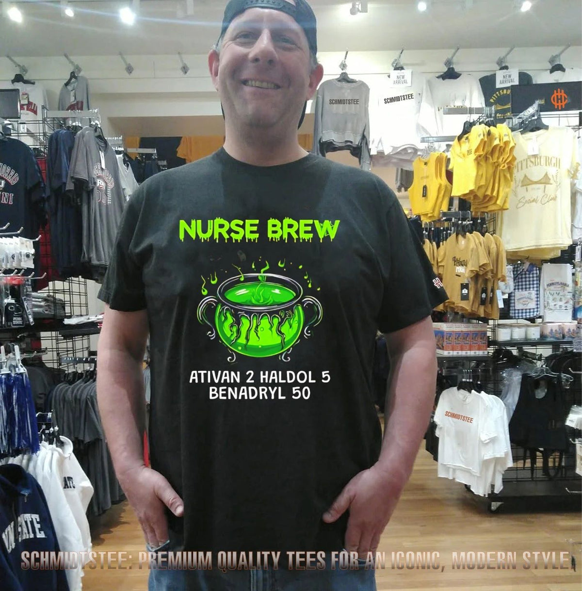 Nurse Brew Ativan 2 Haldol 5 Benadryl 50 shirt