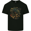 A Dragon in Nature Fantasy Mens Cotton T-Shirt Tee Top