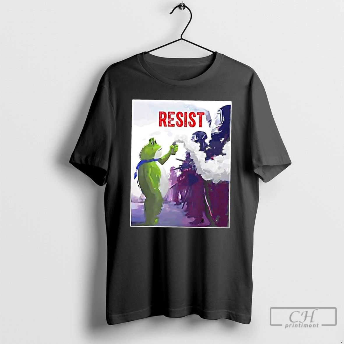Classic Portland Frog Protest Resist Abolish Ice T Shirts