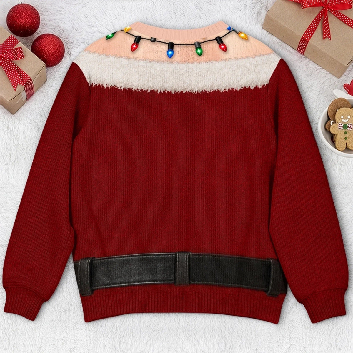 Custom Funny Ugly Sweatshirt - Personalized Christmas Birthday Gifts For Husband, Son, Grandson, Brother, Grandpa, Dad, Yourself - Bring Joy To Every Party