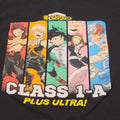 My Hero Academia T Shirt Mens Medium Black Class 1-A Plus Ultra Graphic Anime