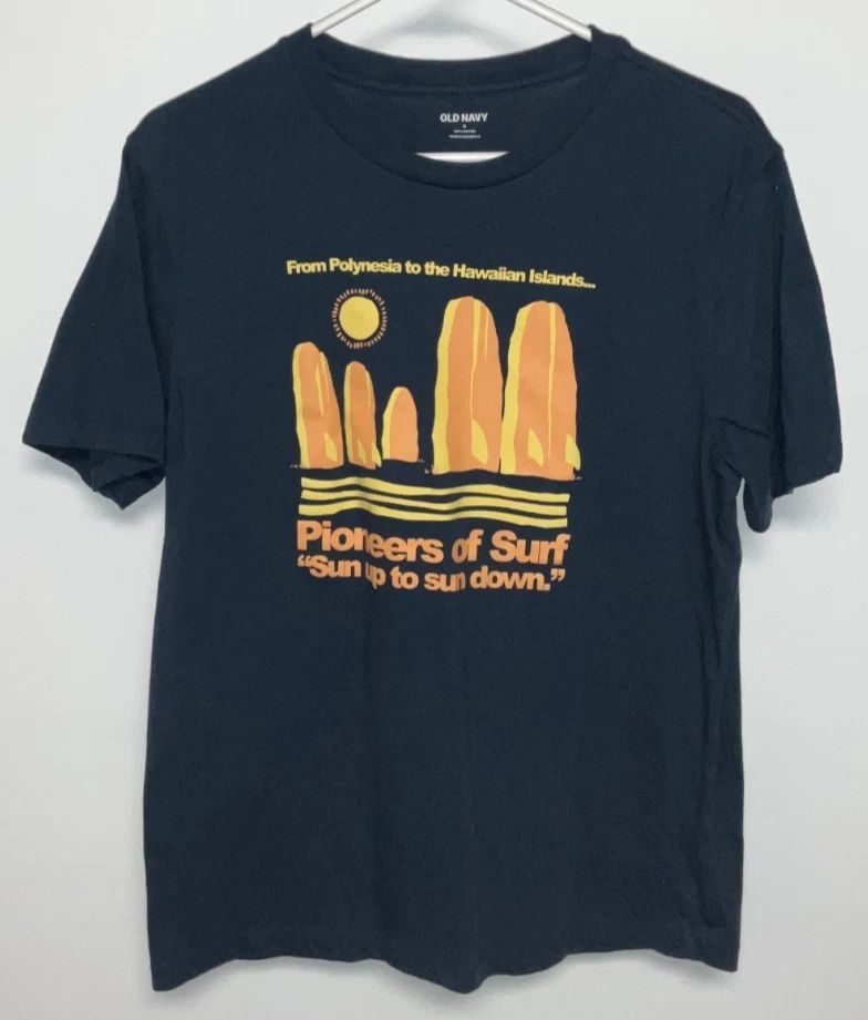 Pioneers Of Surf Short Sleeve T-Shirt Men's Medium Blue