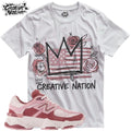 Shirt To Match New Balance 9060 Pink Granite Washed Unisex Tee USA Shirt