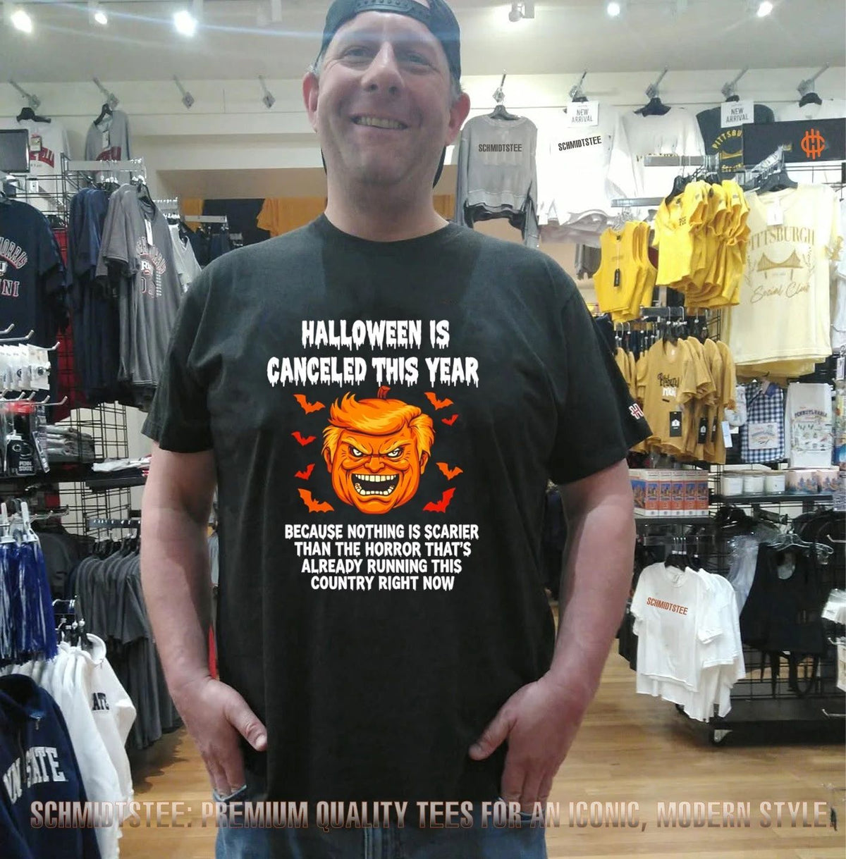 Donald Trump Halloween Is Canceled This Year Horror Political shirt