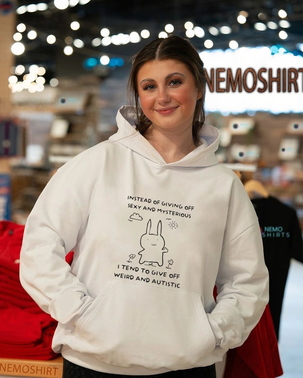 Instead of Giving off Sexy and Mysterious I Tend to Give off Weird and Autistic shirt