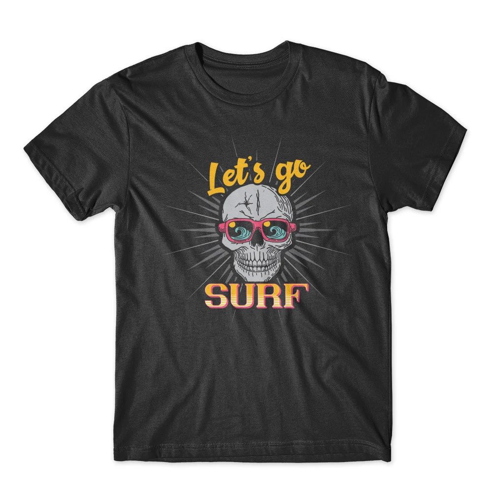 surfing_7 T-Shirt 100% Cotton Premium Tee New