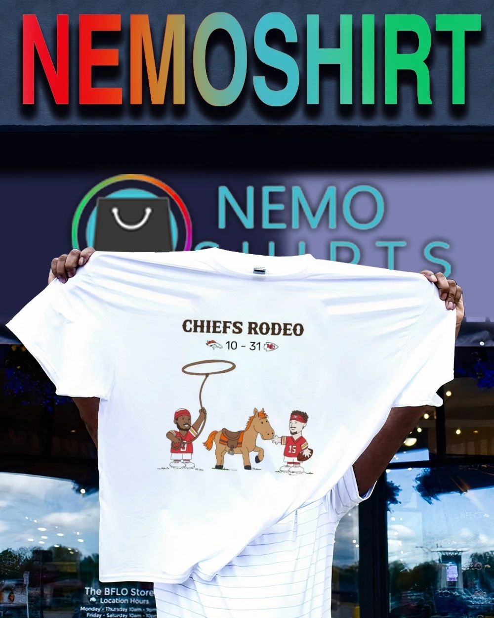 Chiefs Rodeo Patrick Mahomes 15 and L’Jarius Sneed 9 shirt