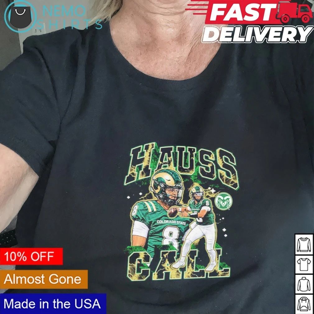 Hauss Hejny Picture Collage Colorado State Rams shirt