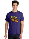 Stay-True-8 Mens Graphic Tee, 100% Cotton, Casual Summer Wear