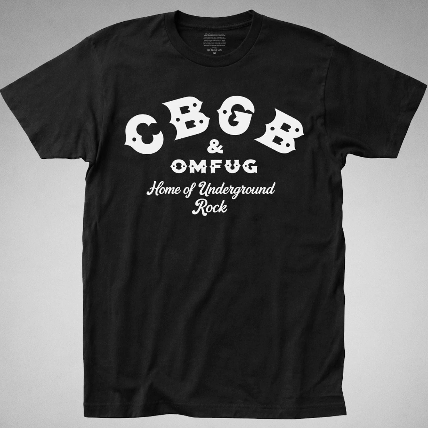 CBGB T Shirt Punk Rock New York The Ramones Misfits Rock N' Roll tee vintage