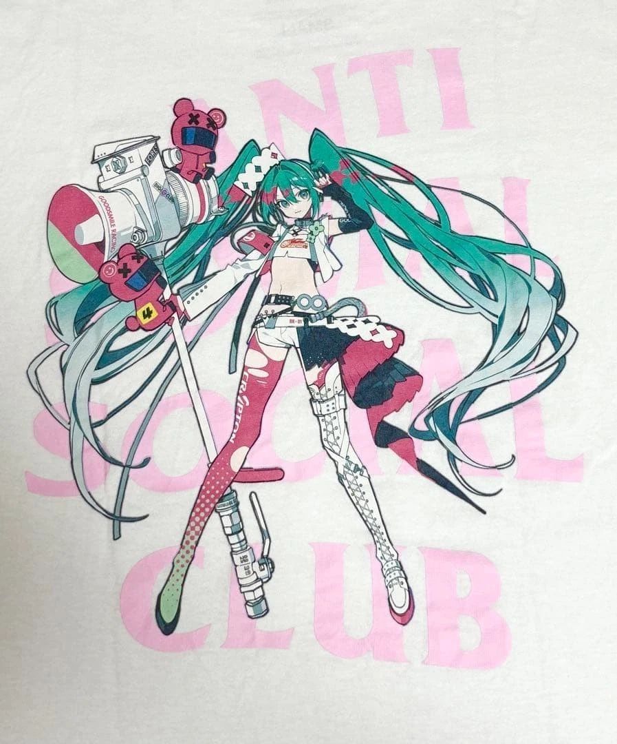 Vintage Assc Hatsune Miku 25SS Print T-Shirt NT082 FREE SHIPPING